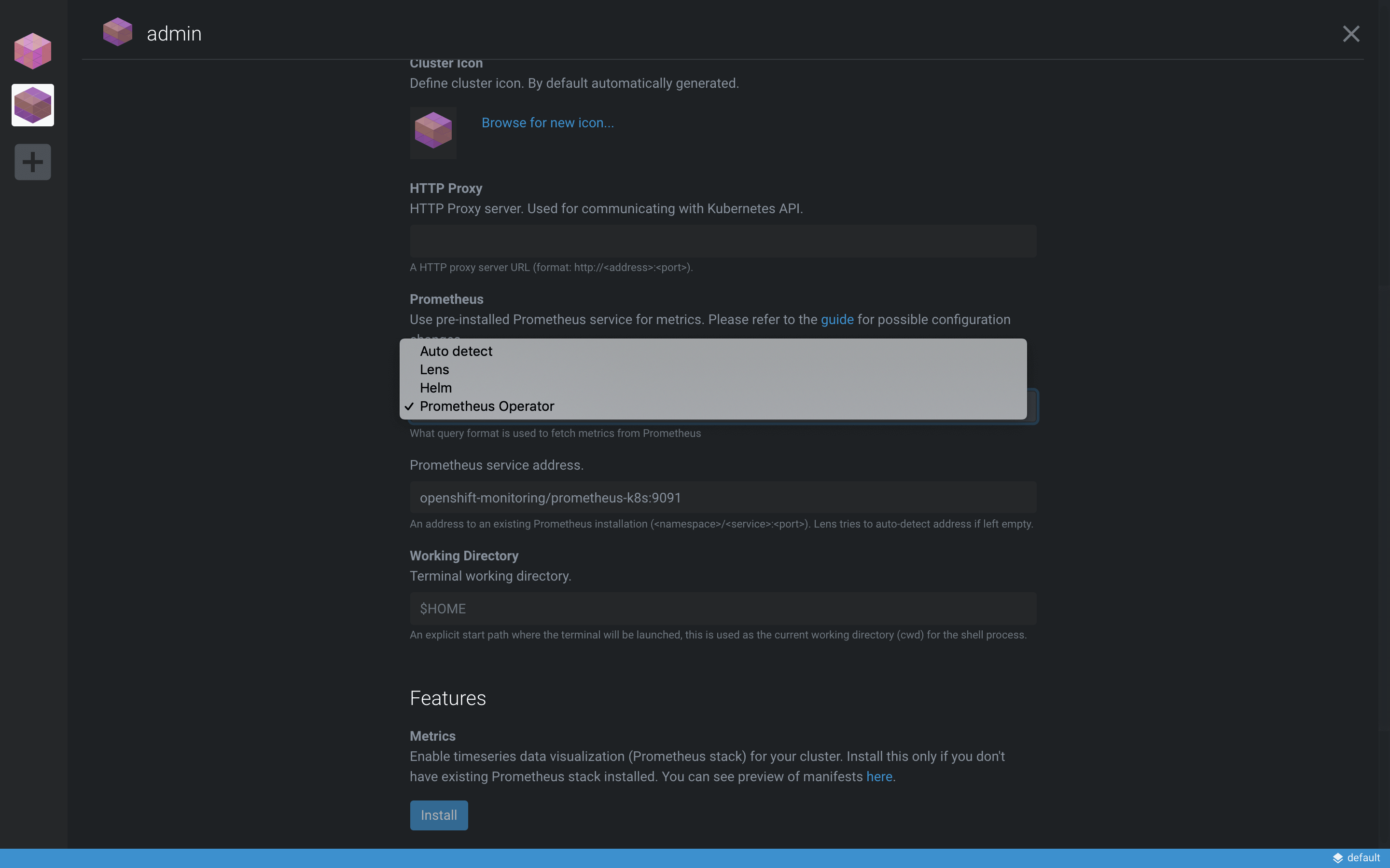 Lens —— 桌面客户端 云原生实验室